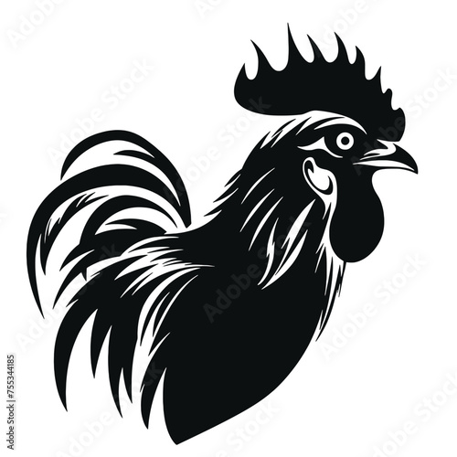 rooster  Silhouette  