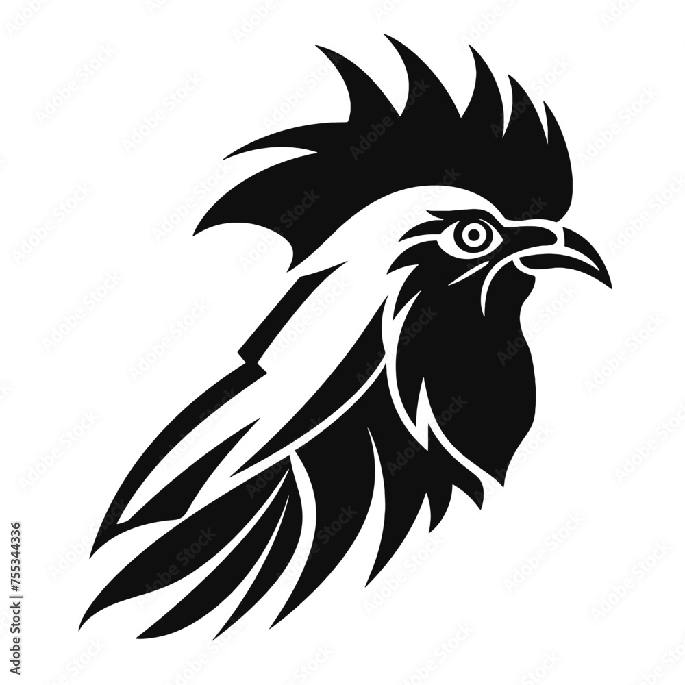 rooster Silhouette rooster Silhouette