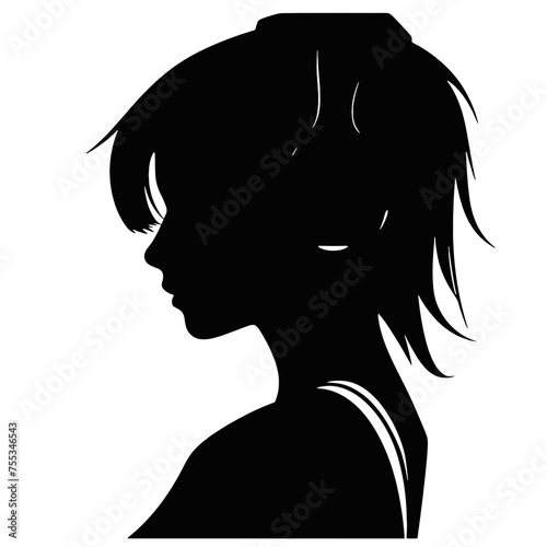 girl with headphones 