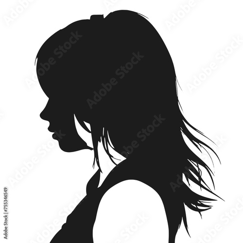 girl with headphones 