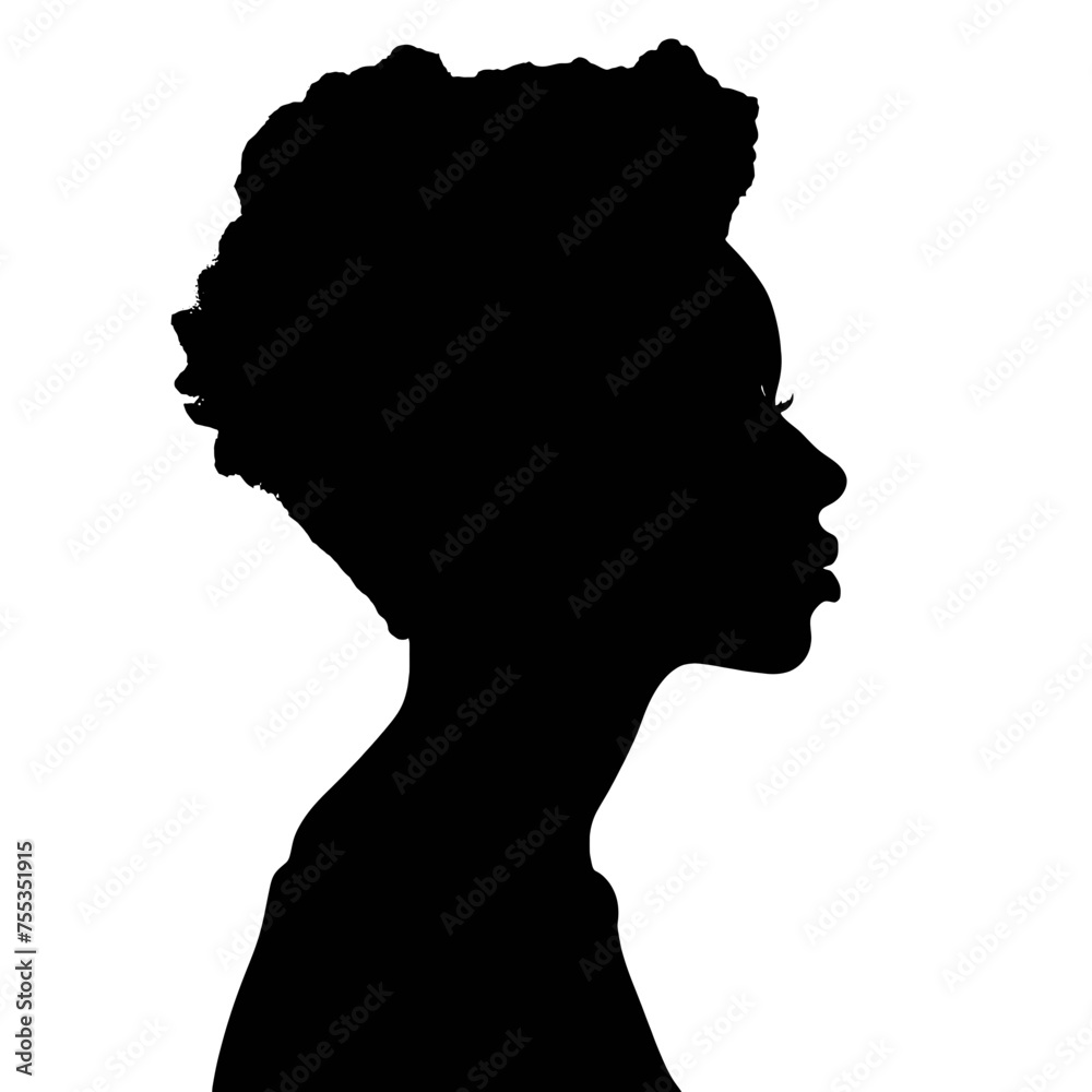 female face silhouette or icon. woman avatar profile. Unknown or anonymous famale. Vector illustration. female face silhouette or icon. woman avatar profile. Unknown or anonymous famale. Vector illustration.