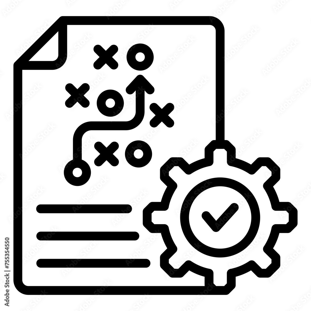 Financial Strategy Icon Element For Design Financial Strategy Icon Element For Design