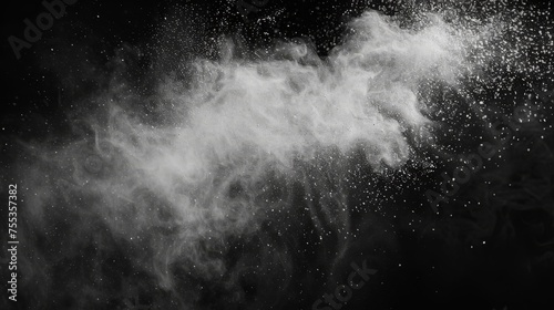 Dust and Smoke Texture Background