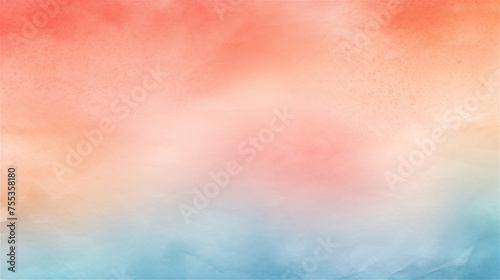 Sunrise to Sky: A Spectrum Watercolor Transition

