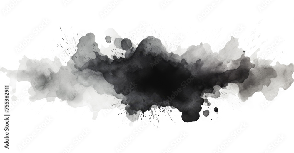 Abstract Watercolor Ink Splash Background Abstract Watercolor Ink Splash Background
