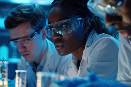 Astronauts operate on alien planets