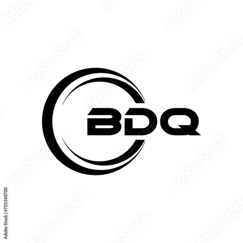 BDQ Logo Design, Inspiration for a Unique Identity. Modern Elegance and Creative Design. Watermark Your Success with the Striking this Logo.