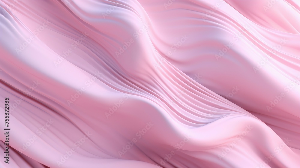 Abstract pink background with wavy and folds fabric texture. Abstract pink background with wavy and folds fabric texture.