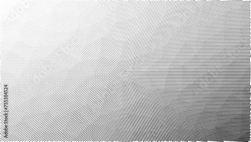 Grunge monocgrome halftone dots pattern texture background. Low poly design. Vector illustration
 photo