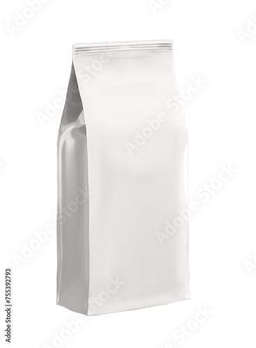 Fotografía Realistic gusseted packaging bag mockup
