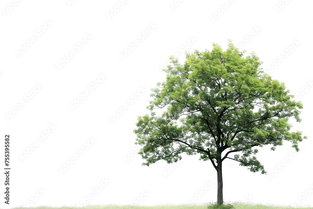 Nice green tree isolated on white Nice green tree isolated on white