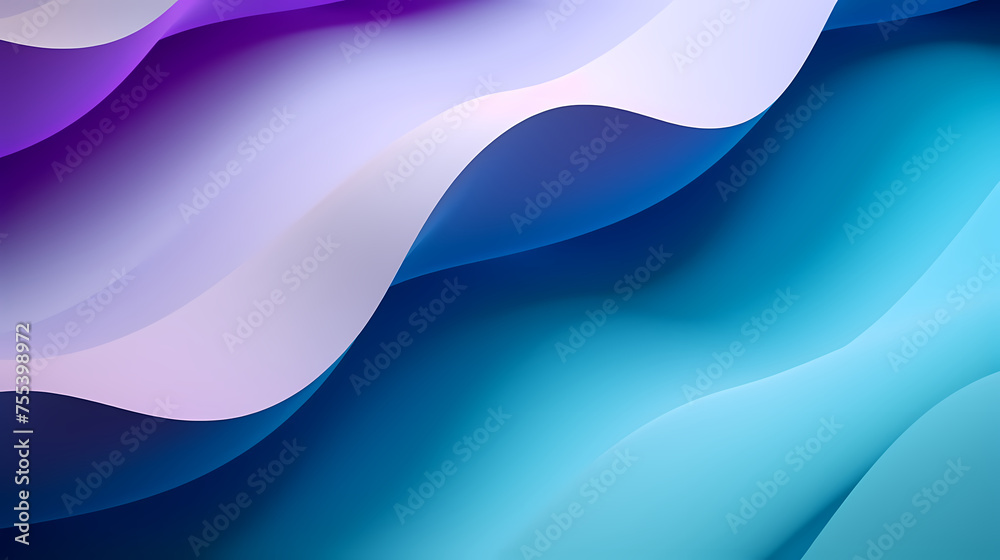 Obraz premium Contemporary 3D gradient background with corrugated surface