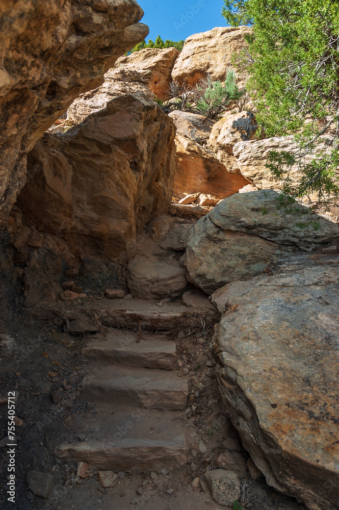 The Remains of Prehistoric Villages and the Rugged Landscape of Hovenweep National Monument