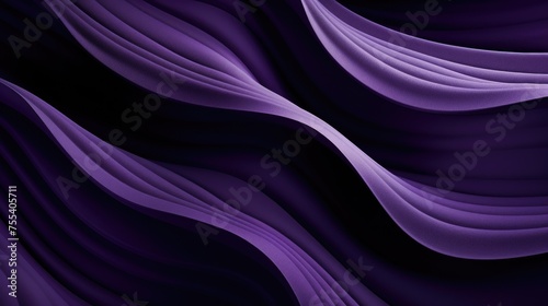 Abstract purple and black wavy lines background. Suitable for graphic design projects