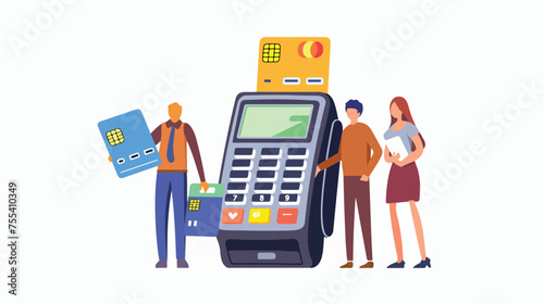 Payment by credit card via the Internet using the con