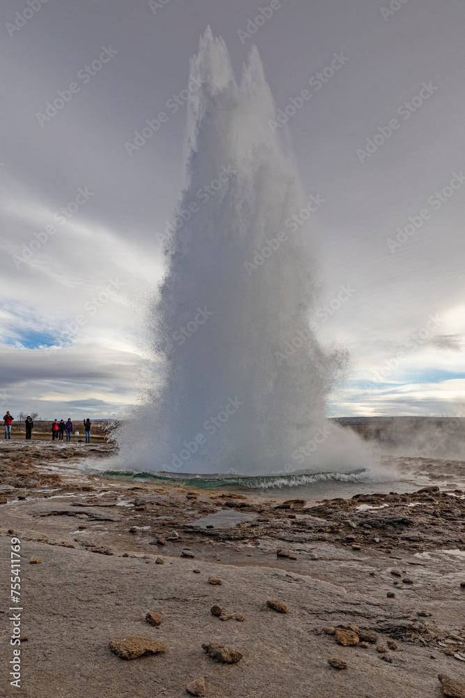 Geysir de Haukadalur Geysir de Haukadalur