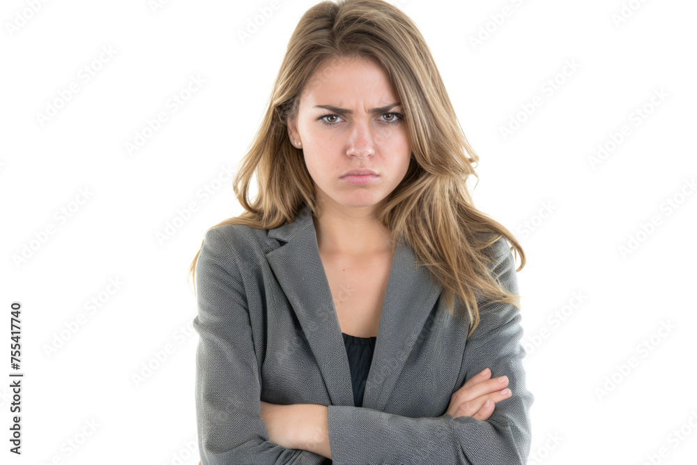 angry business woman isolated on white or transparent png angry business woman isolated on white or transparent png