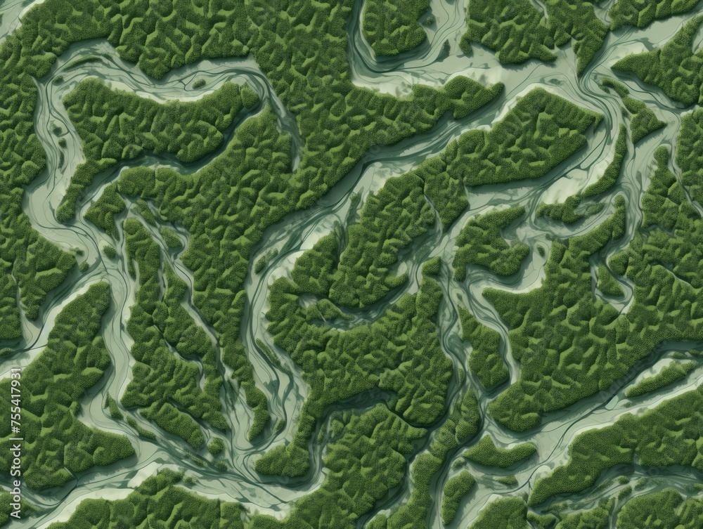 Terrain seamless texture map pattern Terrain seamless texture map pattern