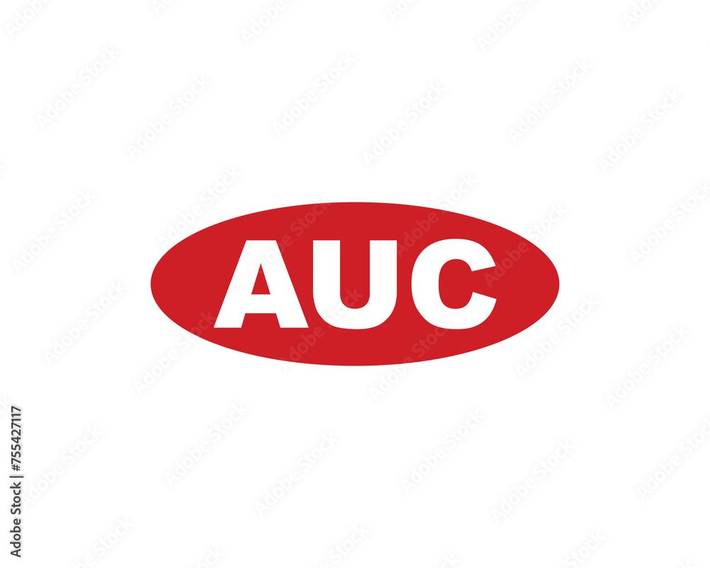 AUC Logo design vector template AUC Logo design vector template