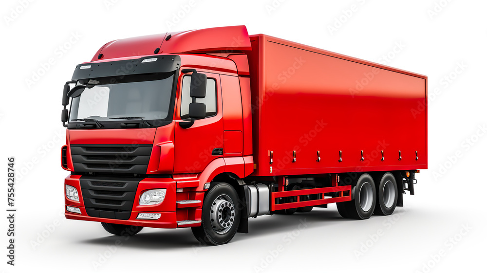 Lorry truck isolated on transparent background Lorry truck isolated on transparent background