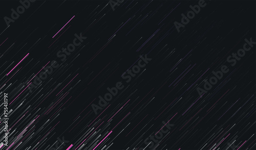 Glowing lines on black background