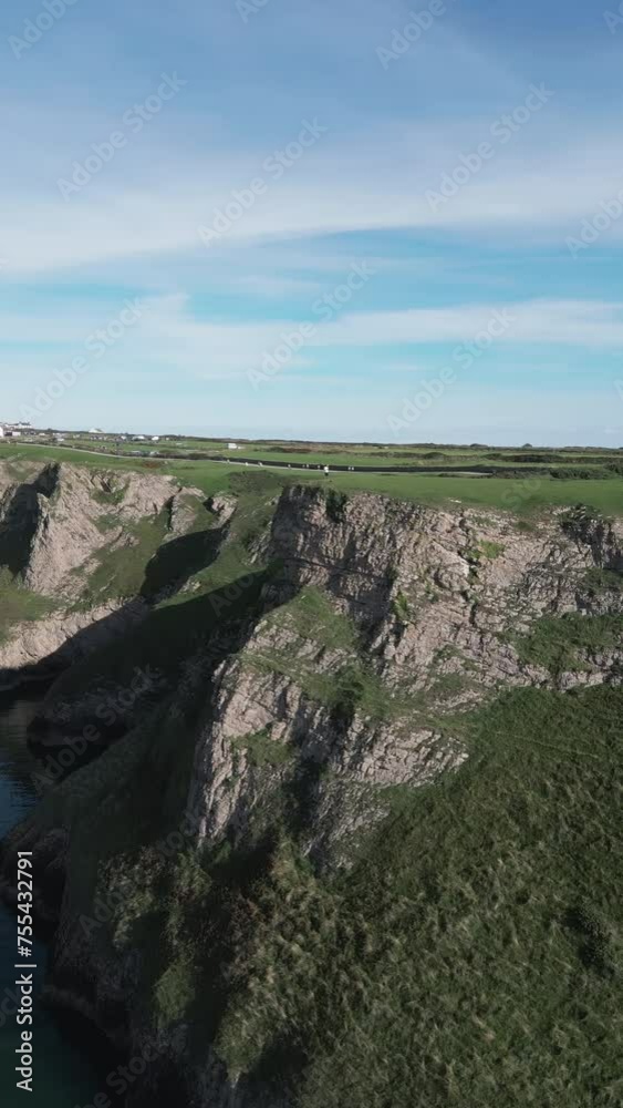 Aerial video of the Gower Peninsula, Glamorgan, South Wales, UK Aerial video of the Gower Peninsula, Glamorgan, South Wales, UK