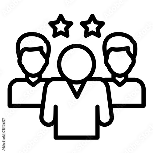 Vector Design Teem Icon Style