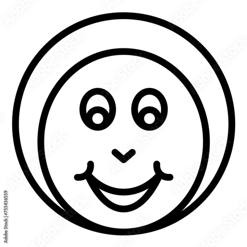Vector Design Tickled Icon Style