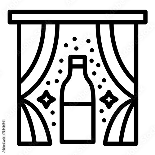 Vector Design Festive Fizz Icon Style