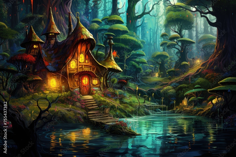 Enchanted Realm: Journey to the Elven Village