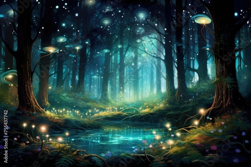 Amidst the Fireflies: Exploring the Enchanted Grove