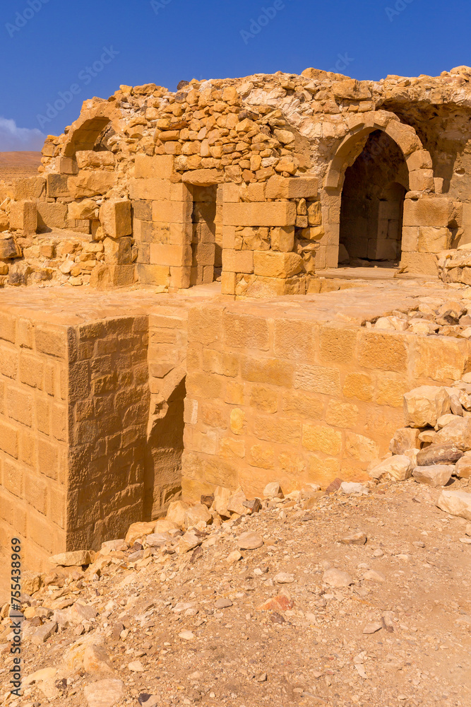 Ruins of crusaders Shobak Castle, Jordan