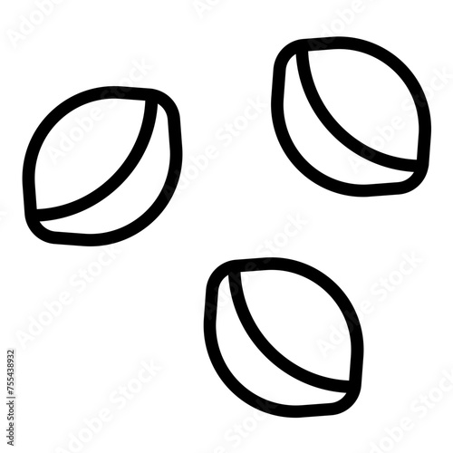 Vector Design Hempseed Icon Style