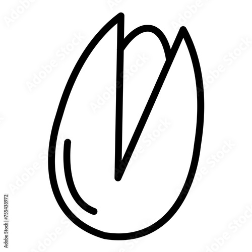 Vector Design Pistachio Icon Style