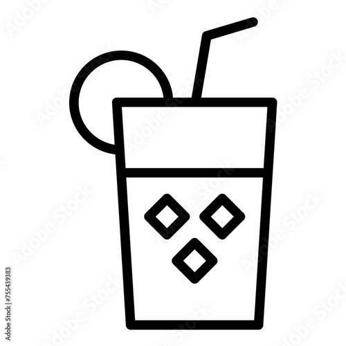 Vector Design Fresh Juice Icon Style