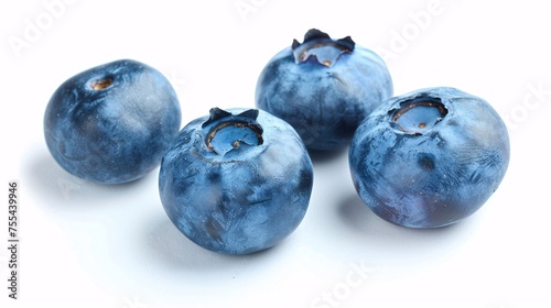 a group of blueberries with a candle inside
