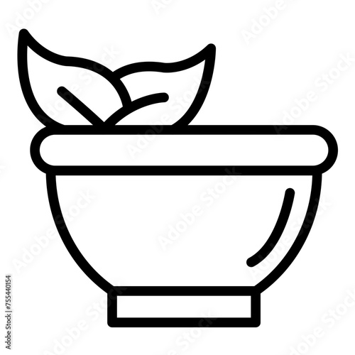 Vector Design Herb Haven Icon Style