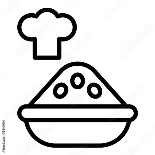 Vector Design Artisan Eats Icon Style