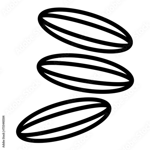 Vector Design Cumin Charm Icon Style