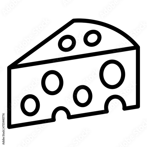 Vector Design Cheese Charm Icon Style