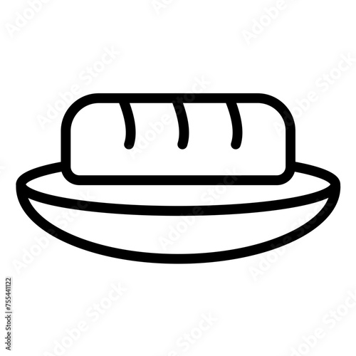 Vector Design Bruschetta Boulevard Icon Style