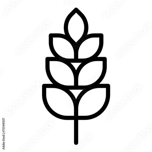 Vector Design Gourmet Grains Icon Style