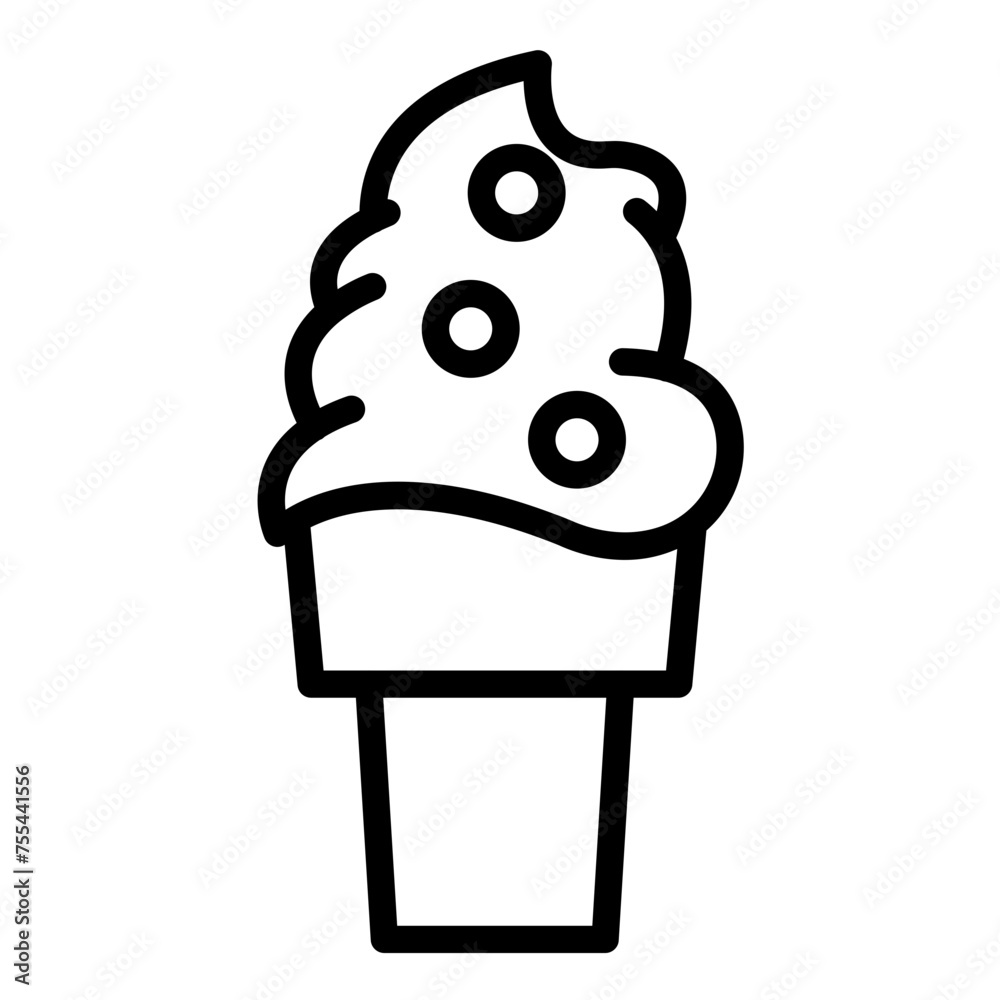 Vector Design Flavorful Fresco Icon Style