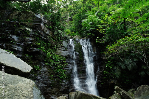沖縄県西表島 ゲータの滝