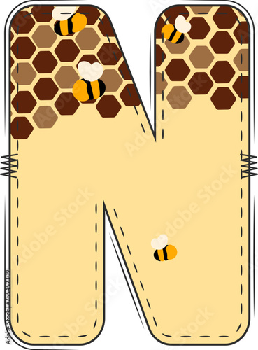 Bee Alphabet, bumblebee, honey bee alphabet,Letter,bee,honey,honey comp, font,typography,Number