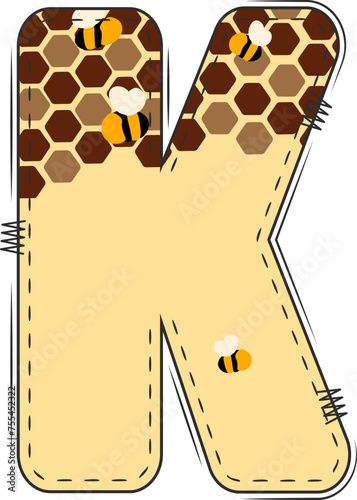 Bee Alphabet, bumblebee, honey bee alphabet,Letter,bee,honey,honey comp, font,typography,Number