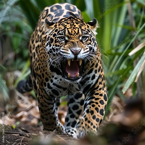 "Fierce Fury: The Roaring Jaguar" © Eshan