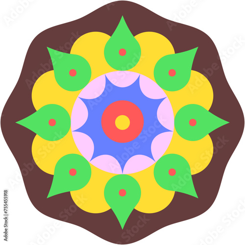 Mandala, Cultures, Art And Design, Floral Art, Floral Design, Decoration Icon