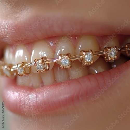 Close up shot on a beautifu...