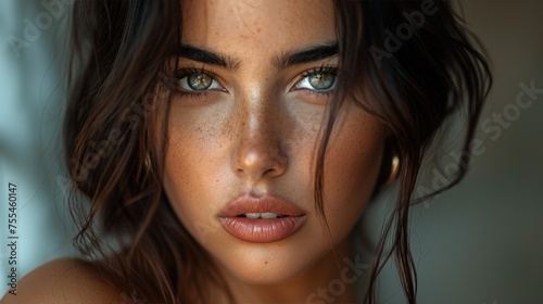 Portrait of an attractive w...